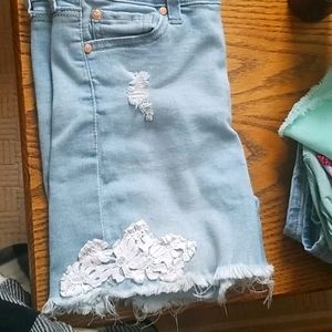 Jean shorts